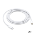 2 Meter Long  Lightning to USB C  Charging Cable  For All IOS Apple IPhone Mobile Phone. 