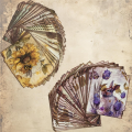 (GGBR) 60Pcs Vintage Scrapbooking Paper Decoupage Paper for Furniture Crafts Plants Antique Looking Papers. 