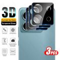 For Xiaomi Redmi Note 13 Pro 5G Case 3PCS 3D Curved Camera Lens Protector Tempered Glass Cap Redmy Note13 Pro 4G Not 13 Pro+ 5G. 