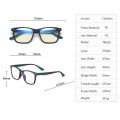 JULI Blue Light Blocking Glasses Children Frame Anti Boy Girl Reflective Clear Lenses UV400 Computer Kids Eyeglasses 6603. 
