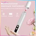 Cordless Nail Drill Portable Cordless Electric Nail Drill Kit Usb Rechargeable 3 Speeds Nail Sander Tools for Acrylic Gel Polish Removal Rechargeable Nail Drill. 