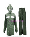 PVC RAIN SUIT # 922 (World Best quality, Heavy & Thick Material cloth) 100% Guaranteed Water Proof BLACK / SILVER / DARK GREENISH COLOUR (MEN&WOMEN), Number One Quality Rain kit, Rain jacket & trouser, Barsati (lowest Price in all Market). 
