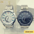 reward original men's watch ( silver ) (pack of two). 