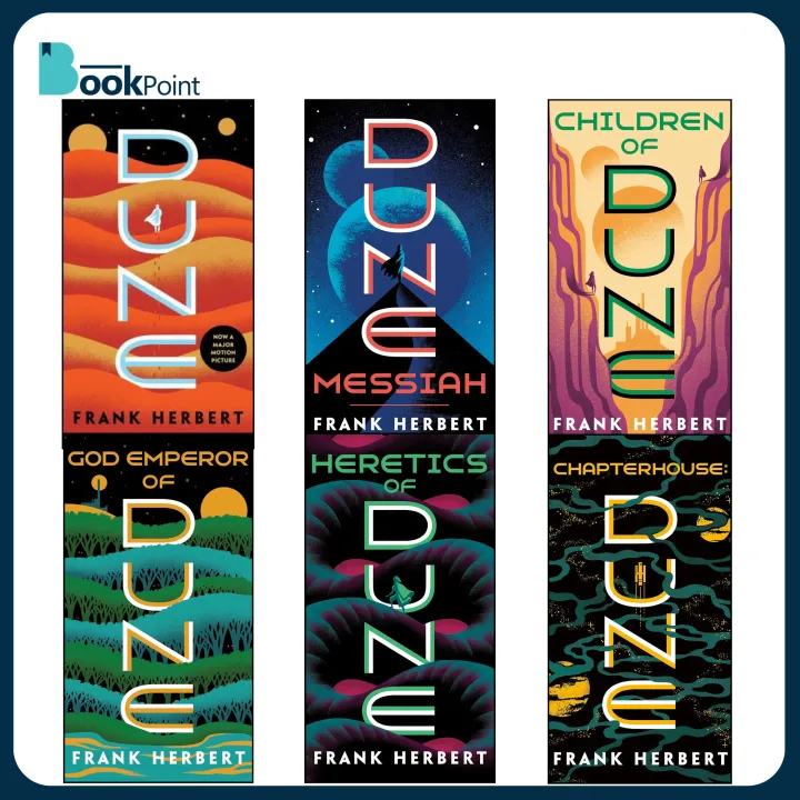 Complete Dune Series Set | 6 Books | Dune | Dune Messiah | Children of ...
