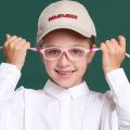 Kids Optic Glasses Frame Boys Girls Myopia Prescription Eyewear Frame Child Students Anti Blue Light Oval Eyeglasses. 