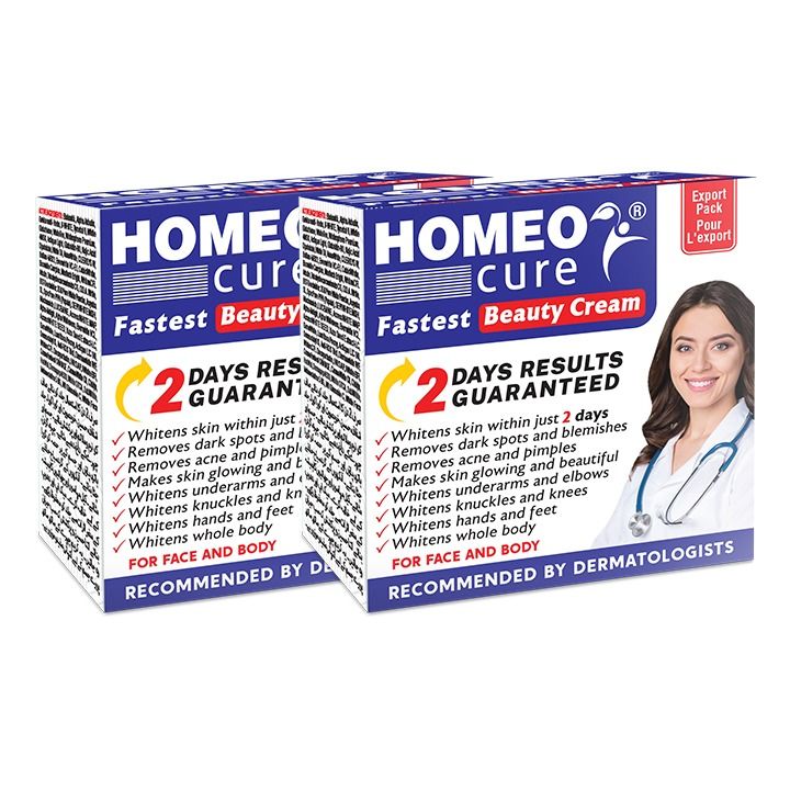 Homeo Cure Beauty Cream (Pack Of 2)