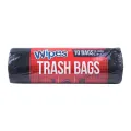 Wipes Force Flex Non Toxic Biodegradable 70 Ltr Trash Bags Extra Large 28 X 37 Inches 10 Bags Roll. 