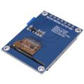 65K Full Color TFT Module-1*1.3 inch 7 Pin TFT Display
1*2 kinds of pin headers（not welding）-Blue. 