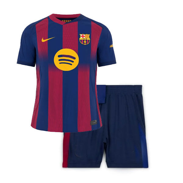 Kids Lamine Yamal 19 FC Barcelona 2026 Home Kit Shirt and Short