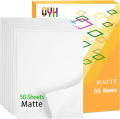 A4 Size Matte Sticker Paper for Printing Shipping Labels. 
