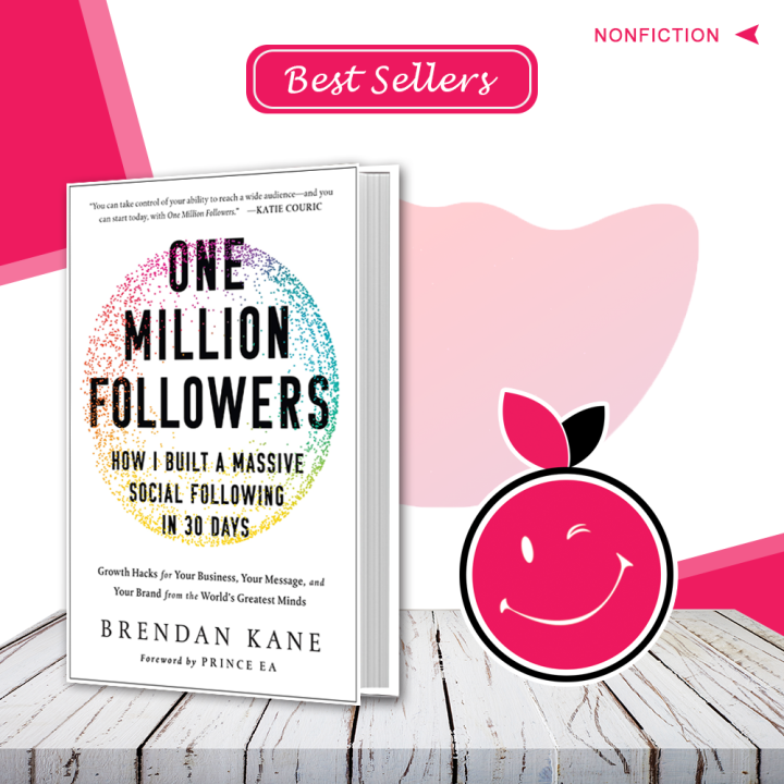 One Million Followers By Brendan Kane | Buy Books Online Bookberry | Amazon Bestseller