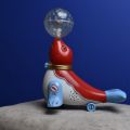 Seal Fish Playing Ball Lighting Music Battery Operated Toy. 