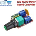 DC Fan/Motor PWM Speed Controller Module Mini DC-DC 4.5V-35V 5A 90W Speed Regulator Control Adjust Adjustable Switch HW-687 5A DC. 