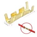 10Pcs Wire Terminal Connectors U-Shaped Buckle Tab Inserts. 