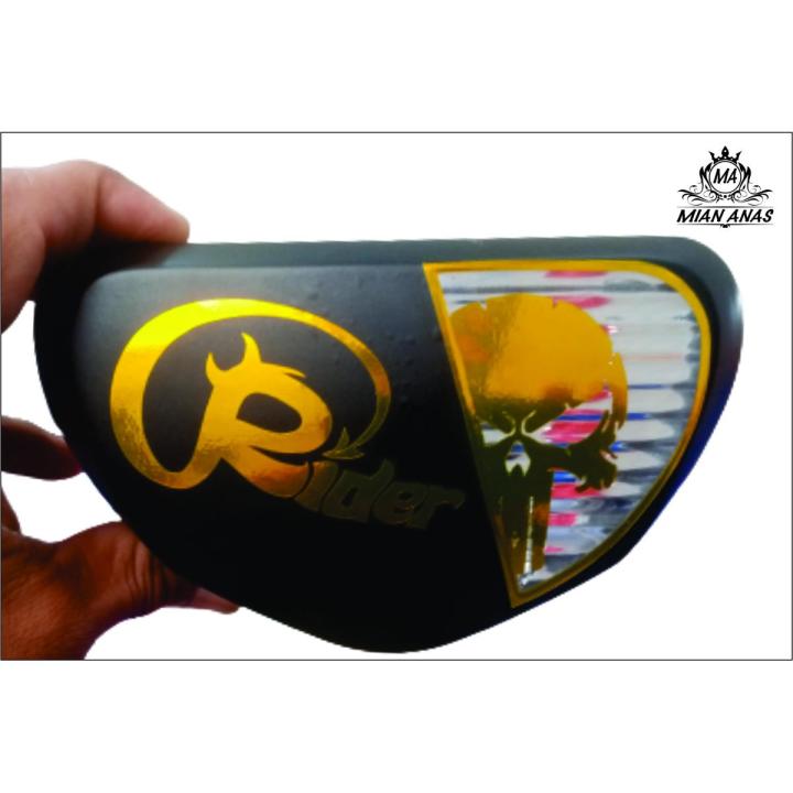 Honda 70CC Back Light Half Ctt Face Fancy Cover /Sticker For Motorbike Motorcycle Bike