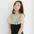 Superman Ruoias Women Knit Hollow Out Shawl Wrap Wedding Bridal Evening Dress Lace Shawl Wedding Sunflower Lace Scarf Shrug Cape Poncho. 
