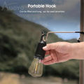 Auoyo Camping Light Bulb Outdoor Emergency Light USB Rechargeable Camping Light Portable Light Bulbs Super Durable Camping Lanterns Waterproof Hanging Lamp Tent Lamp With Hook. 