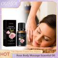 Rose Massage Essential Oil Aromatherapy Spa Perfume Nourish Moisturizing Body Comfortable Shoulder Neck Care Relax Massage Oil. 