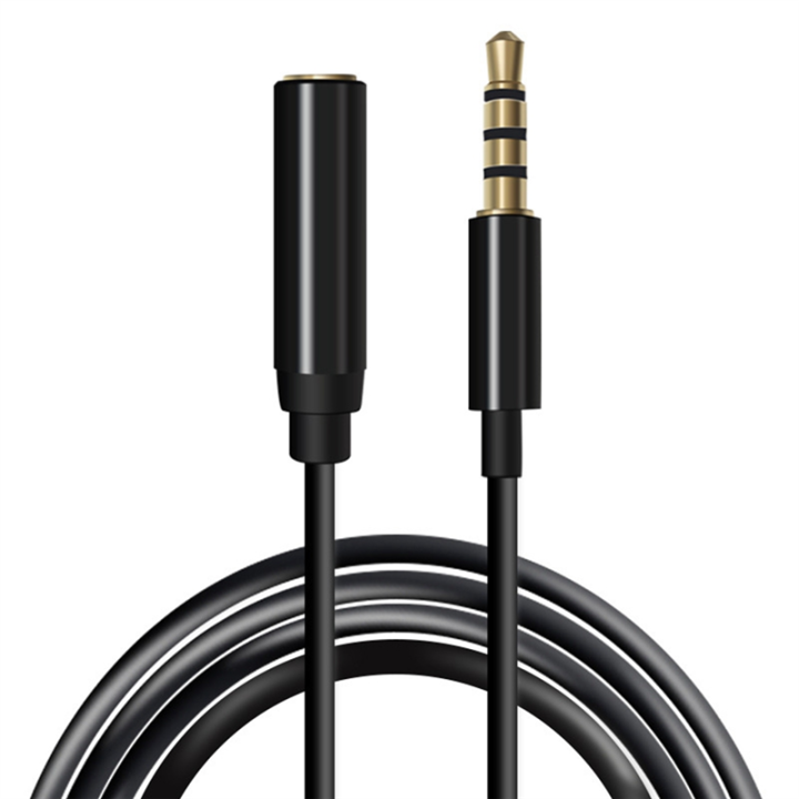 3.5mm Microphone Extension Cable 2M Extension Cable Male to Female Mini MIC Cord Universal Mic Cord Easy Install Easy to Use