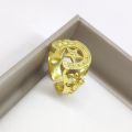 Anime JoJo's Bizarre Adventure STEEL BALL RUN Johnny Joestar Cosplay Ring Joe Kid JOJO Unisex Horseshoe Adjustable Ring Jewelry. 