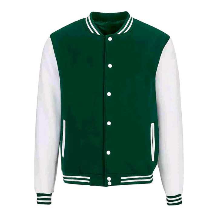 Monkeez Dark Green Varsity Jacket (Unisex)