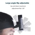 Universal Head Strap Mount Headband Holder with Mobile Phone Clip Holder for Smartphones Vlog Accessories. 