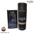 Toppik Hair Fiber 27.5g Light Brown + Spray Applicator. 