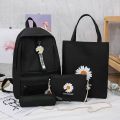 2024 New 4 Pcs Sets   School Backpack Women's Backpacks Schoolbags. 
