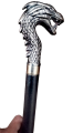 Old Man Aluminum Walking Stick Dragon Head Handle Walking Stick Fashionable Dragon Stick-Special unique Style Gift For Old People. 