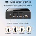 Annadue ZF380 Bluetooth 5.0 Receiver and Transmitter, Low Latency Wireless Bluetooth Audio Adapter, 3.5 mm Jack Optical AUX SPDIF Audio Adapter for PC, TV, Car, Speaker. 