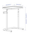 IKEA Flexible Table - Multi Use table | Laptop Table| Dinning Table. 