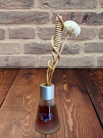 AirPleasure Aroma Reed Diffuser 40ml – Room Air Freshener (Lavender, Ocean, Lemon, Jasmine)