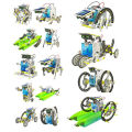 14 in 1 Educational Solar Robot - Multicolor. 