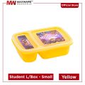 Maxware Household Student Lunch Box Small 700ml, Lunch Box with two portions/Compartments, Best Lunch box for School kids. 