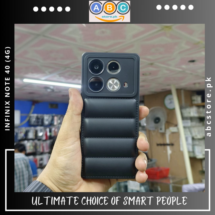 Infinix%20Note%2040%20(4G)%20Case,%20Puffer%20Pattern%20Soft%20TPU%20Silicone%20Phone%20Back%20Cover%20for%20Note40,%20InfinixNote40%20-%20Image%203