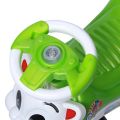 Little Star Jungle Cat Kids Push Car For Toddlers, Led Light Horn & Music Cat Cartoon Character Ride On Car 4 Wheels Buggy for Children Outdoor Indoor Ride For Baby Boy & Girl Toys. 