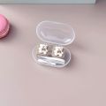 New Cartoon Animal Lens Storage Box Bear Travel Set Lens Partner Box Contact Lens Container Outdoor Travel. 