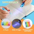 INVISIBLE INk WRITING PEN-Magic Pen-Cheating pen-pack of 2. 