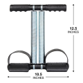 Veritas Tummy Trimmer Double Spring High Quality Belly Fat Burner For Body Shape Exercise Machine for Weight Loss & Home Gym. 