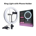 Ring light - Tripod Stand - 26CM Selfie LED Ring Light 7 Feet Tripod Stand & Mobile Phone Holder 26 CM ring light with Best Quality 7ft Aluminum tripod Stand for videos Photography Tiktok Light youtube Light 26cm Ringlight 7feet Tripod Stand. 