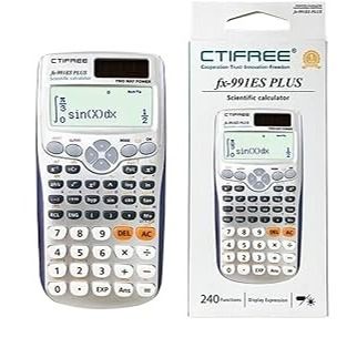 CTI-FREE fx-991es plus Scientific Calculator
