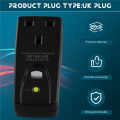 13A RCD Plug Safety RCD Adaptor,with Circuit Breaker Uk Plug. 