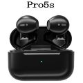 Pro 5s Mini Original Earbuds TWS with Charging Case for Android & iOS Bluetooth Headset (Black & White, True Wireless). 