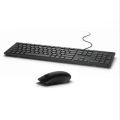 D-e-l-l- KB216 and MS116 USB Wired Keyboard and Mouse Combo Best Typing Keyboard Slim Design for home and Office Use.(Refurbished). 