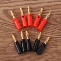 4mm Adapter Speakers Accessories Banana Plugs Wire Cable Connector Speaker Plugs Audio Jack. 