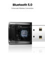 UGREEN USB Bluetooth 5.3 5.0 Adapter Receiver Trans'mitter EDR Dongle for PC Wireless Transfer for Bluetooth Headphone Speakers Mouse. 