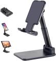 Face Value Phone Holder with Adjustable Height and Angle, Portable and Stable Phone Stand for Desk Plastic Mobile Phone Stand Adjustable Desktop Phone Holder Dock. 