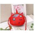 Korean version of cute baby mini coin purse super cute cartoon silicone girl messenger small bag children's accessories shoulder bag. 