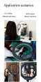 JM Jadoon 36 CM Ring Light With 7 feet Tripod Stand and Mobile Holders 3 Shades Light for tiktok youtube videos. 