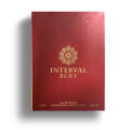 Perfume for Unisex- INTERVAL RUBY by Dhamma Perfumes - Branded and Original - 100 ml. 